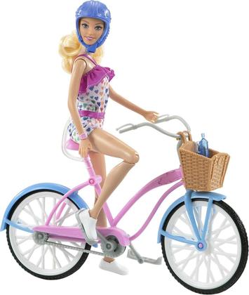 Imagem de Boneca Barbie Passeio de Bicicleta Mattel HBY28