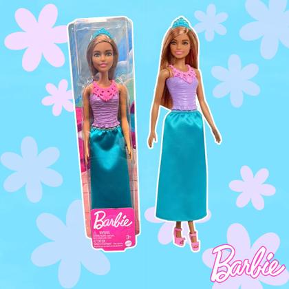 Imagem de Boneca Barbie Princesa Dreamtopia Saia Azul Mattel