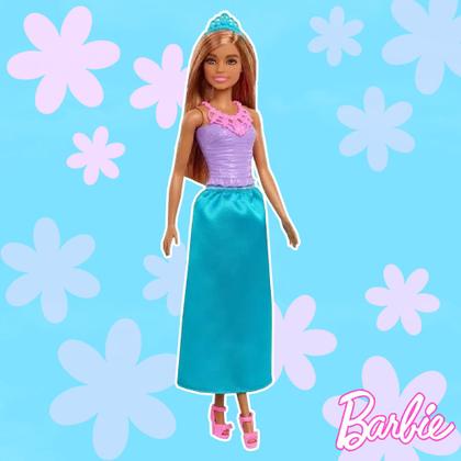 Imagem de Boneca Barbie Princesa Dreamtopia Saia Azul Mattel