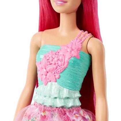 Imagem de Boneca Barbie Princesas Cabelo PINK Mattel HGR13