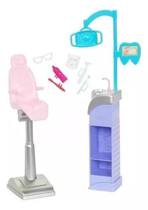 Imagem de Boneca Barbie Profissões Médica Dentista Loira - Mattel