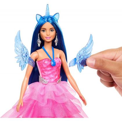 Imagem de Boneca Barbie Safira c/ Unicórnio Alado - Mattel