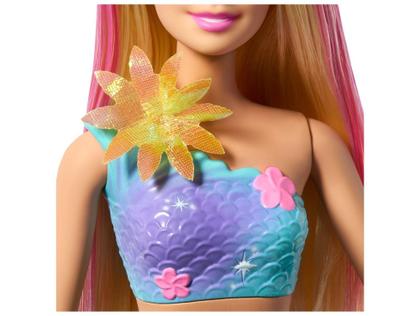 Imagem de Boneca Barbie Sereia com Transformação de Flor - Mattel