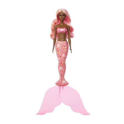 Imagem de Boneca Barbie Sereias com Cabelo Colorido HRR02 (SORTIDO)