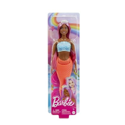 Imagem de Boneca Barbie Sereias com Cabelo Colorido HRR02 (SORTIDO)