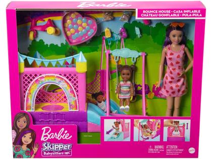 Imagem de Boneca Barbie Sisters & Pets Skipper Babysitter - Parque Infantil com Acessórios Mattel