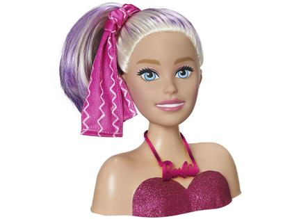 Boneca Barbie Styling Head Faces - com Acessórios Pupee Imagem de Boneca Barbie Styling Head Faces