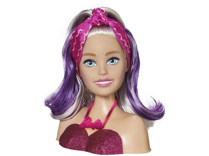 Boneca Barbie Styling Head Faces - com Acessórios Pupee Imagem de Boneca Barbie Styling Head Faces