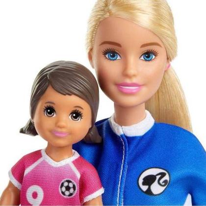 Imagem de Boneca Barbie Treinadora de Futebol- Loira