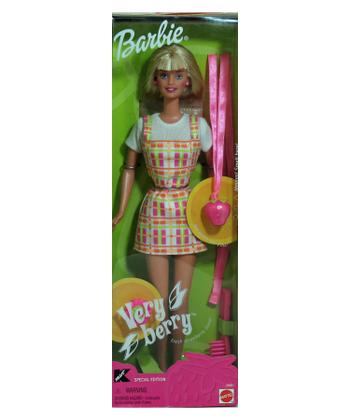 Imagem de Boneca Barbie Very Berry KMart Edição Especial 1999 com colar