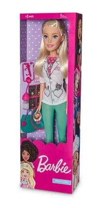 Imagem de Boneca Barbie Veterinária Profissões Grande 65 Cm - Mattel