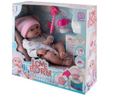 Imagem de Boneca Bebê - 38 cm - Love Born Newborn - Neném Nanando - Cotiplás