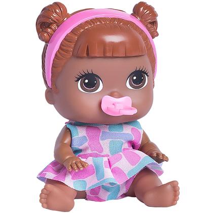 Imagem de Boneca Bebê Baby Collection Passeio C/ Carrinho - Super Toys