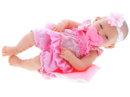 Imagem de Boneca Bebe Baby Ninos Recem Nascida Cotiplas