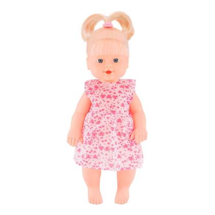 Imagem de Boneca Bebê Brinquedo Menina Com Som 34 Cm - Mister Brinque