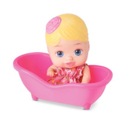 Imagem de Boneca Bebê com Acessórios - Little Dolls - Casinha - Divertoys