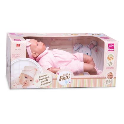 Imagem de Boneca Bebe Real 52CM.