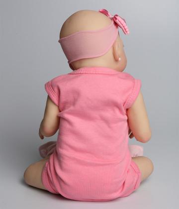 Imagem de Boneca Bebê Reborn Abigail corpo de Silicone Realista 48cm