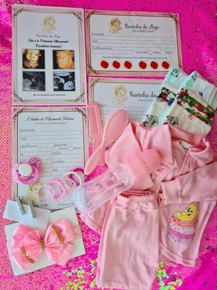 Imagem de Boneca Bebe Reborn Loira + Enxoval 19 Itens Menina Barata Bebê Reborn Lol Enxoval Boneca Bebê Reborne Bebe Reborn Boneca