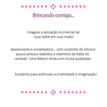 Imagem de Boneca Bebê Reborn Panda Baby Alive Menina Cabelo Castanho Envio imediato