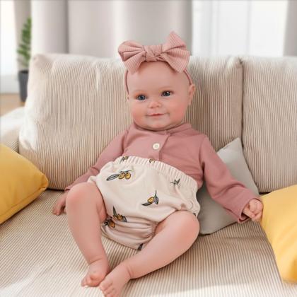 Imagem de Boneca Bebê Reborn Realista Corpo De Silicone Realista Maddie