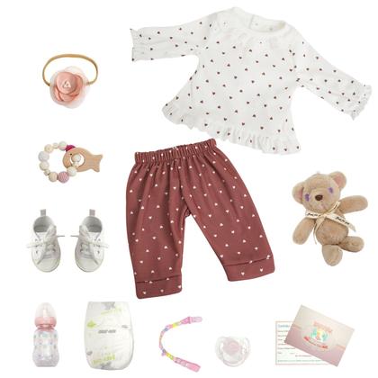Imagem de Boneca Bebê Reborn Silicone Realista 48cm Original Kit Acessórios Conjunto Roupa Mamadeira Chupeta Pelúcia Fralda Certidão