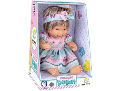 Imagem de Boneca Bebê Reborn Síndrome De Down Cotiplás