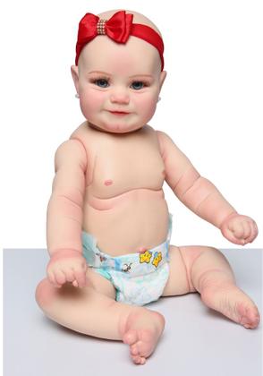 Imagem de Boneca Bebê Reborn Sophia Corpo De Silicone - Mundo Kids