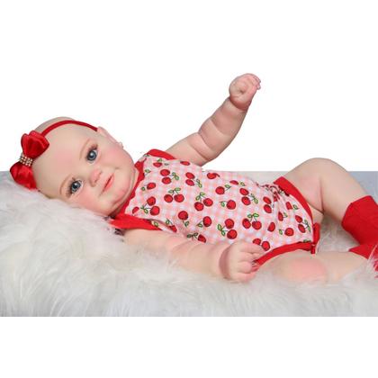 Imagem de Boneca Bebê Reborn Sophia Corpo De Silicone - Mundo Kids