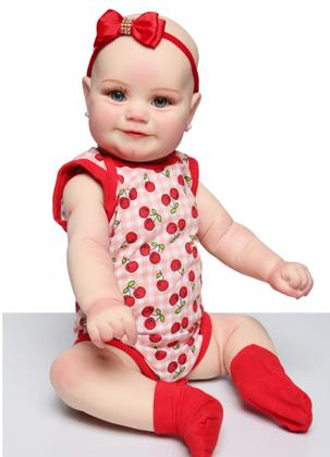 Imagem de Boneca Bebê Reborn Sophia Corpo De Silicone - Mundo Kids
