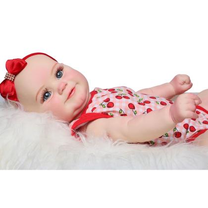 Imagem de Boneca Bebê Reborn Sophia Corpo De Silicone - Mundo Kids