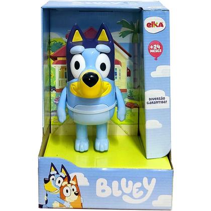 Imagem de Boneca Bluey Cachorrinha Blue Heeler Infantil Brinquedo Elka