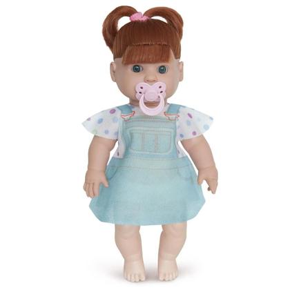 Imagem de Boneca Brinquedo Danadinha Menina Infantil Ruiva e Carrinho