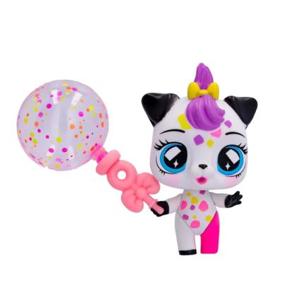 Imagem de Boneca Bubiloons Mini Confetti Party Panda Odie 9cm Coleção