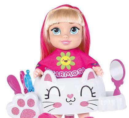 Imagem de Boneca Charmosa Salão De Beleza Cotiplás Brinquedos Menina