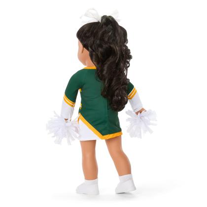 Imagem de Boneca Cheer Uniform American Girl Greenbay Packers de 18 polegadas