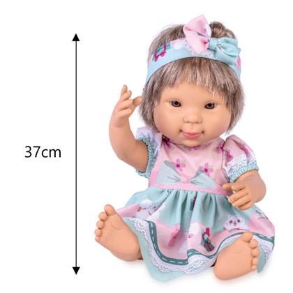 Imagem de Boneca Coleção Down Menina Loira Apae Brinquedo Infantil