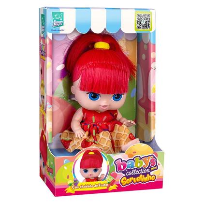 Imagem de Boneca Coleção Sorvetinho C/ Cheirinho de Fruta - Super Toys