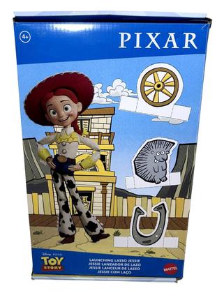 Imagem de Boneca Colecionável Articulada Cowgirl Vaqueira Menina Jessie  Personagem Boiadeira Da Coleção Filme Desenho Infantil Toy Story Disney  Mattel