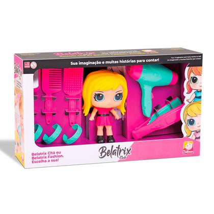 Imagem de Boneca Com Acessórios Belatrix Fashion Menina Bebe De Vinil Silmar Brinquedos