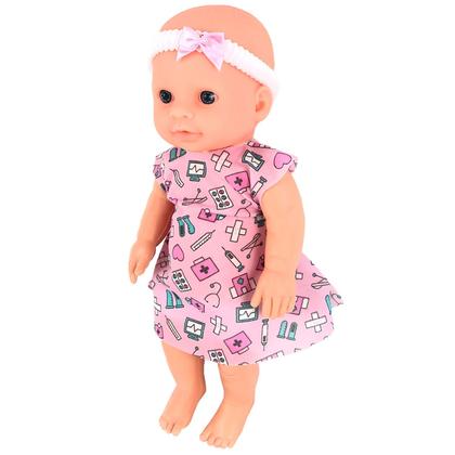 Imagem de Boneca Com Kit De Saúde Infantil Rubbie Com Visual De Doutora E Itens De Cuidar