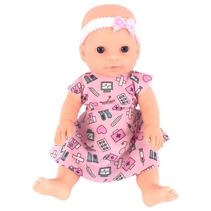 Imagem de Boneca Com Kit De Saúde Infantil Rubbie Com Visual De Doutora E Itens De Cuidar