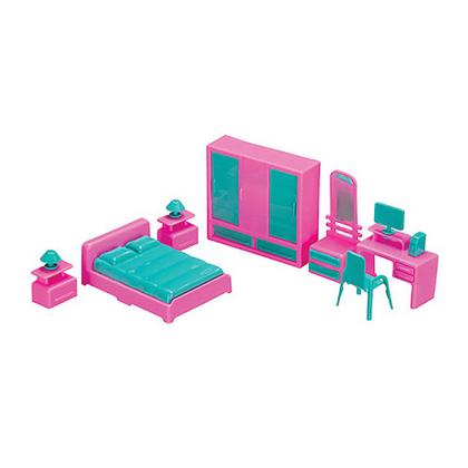 Imagem de Boneca com Móveis e Acessórios - Judy Home - Quarto - Samba Toys