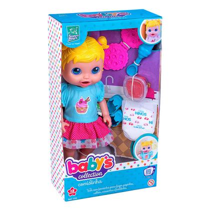 Imagem de Boneca Comidinha Come E Faz Cocozinho Supertoys 33cm