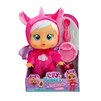 Imagem de Boneca Cry Babies Hannah Com Acessorios Multikids - BR2395