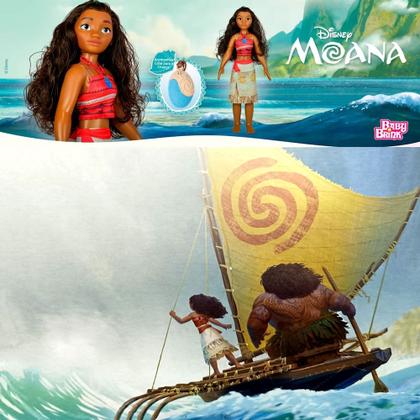 Imagem de Boneca da Moana 55cm Princesa da Disney My Size Baby Brink