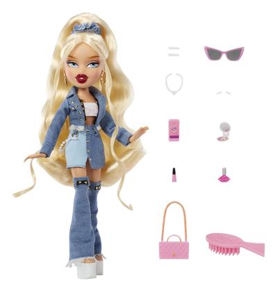 Imagem de Boneca de moda Bratz Alwayz Cloe com 10 acessórios e pôster