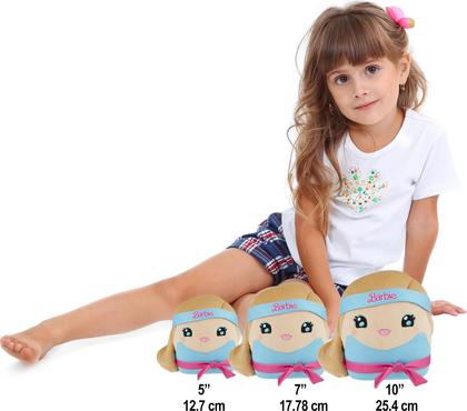 Imagem de Boneca de pelúcia Barbie Cuuutopia de 25 cm com look de treino inspirado nos anos 80