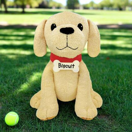 Imagem de Boneca de pelúcia MerryMakers Biscuit 25 cm amarela
