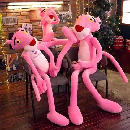 Imagem de Boneca de Pelúcia Pantera Rosa Disney - Travesseiro Macio para Crianças